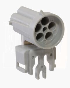 Delphi 12065158 5 Way Light Gray Weather Pack Shroud Sealed Male Connector (Bag of 10)