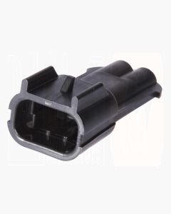 Delphi P-15300002/10 2 Way Black Metri-Pack 280 Sealed Male Connector