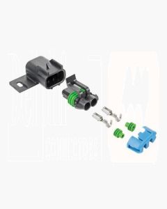 Delphi Metri Pack ATM 20A Blade Fuse Holder Weatherproof Kit (Pack of 5)