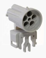 Delphi 12065158 5 Way Light Gray Weather Pack Shroud Sealed Male Connector (Bag of 10)